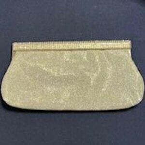 David Bridal Silver Rhinestone Evening Bag